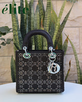 Dior Studded Cannage Lady Dior bag